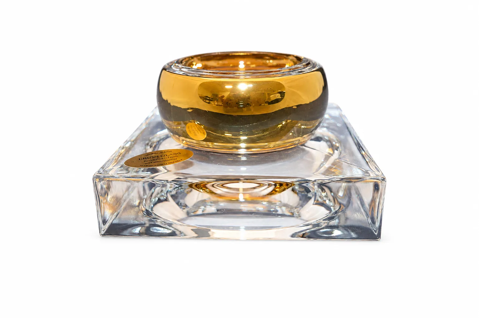 Flame / Váza 355-N Gold