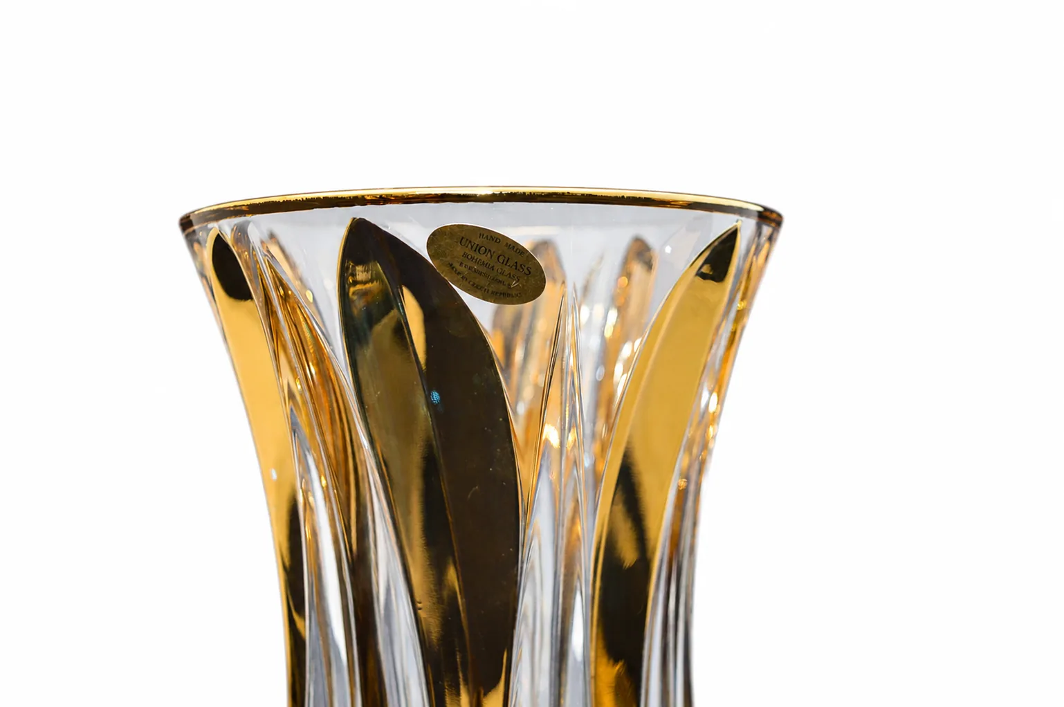 Flame Váza 355/N Gold D2