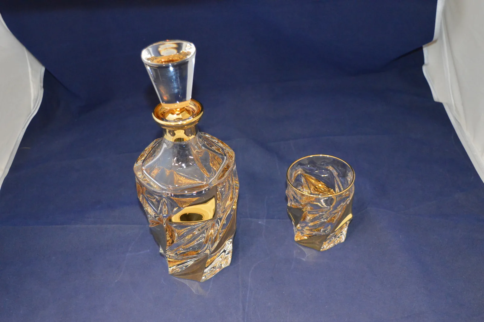 Flamenco set 1+6 whisky D2 Gold
